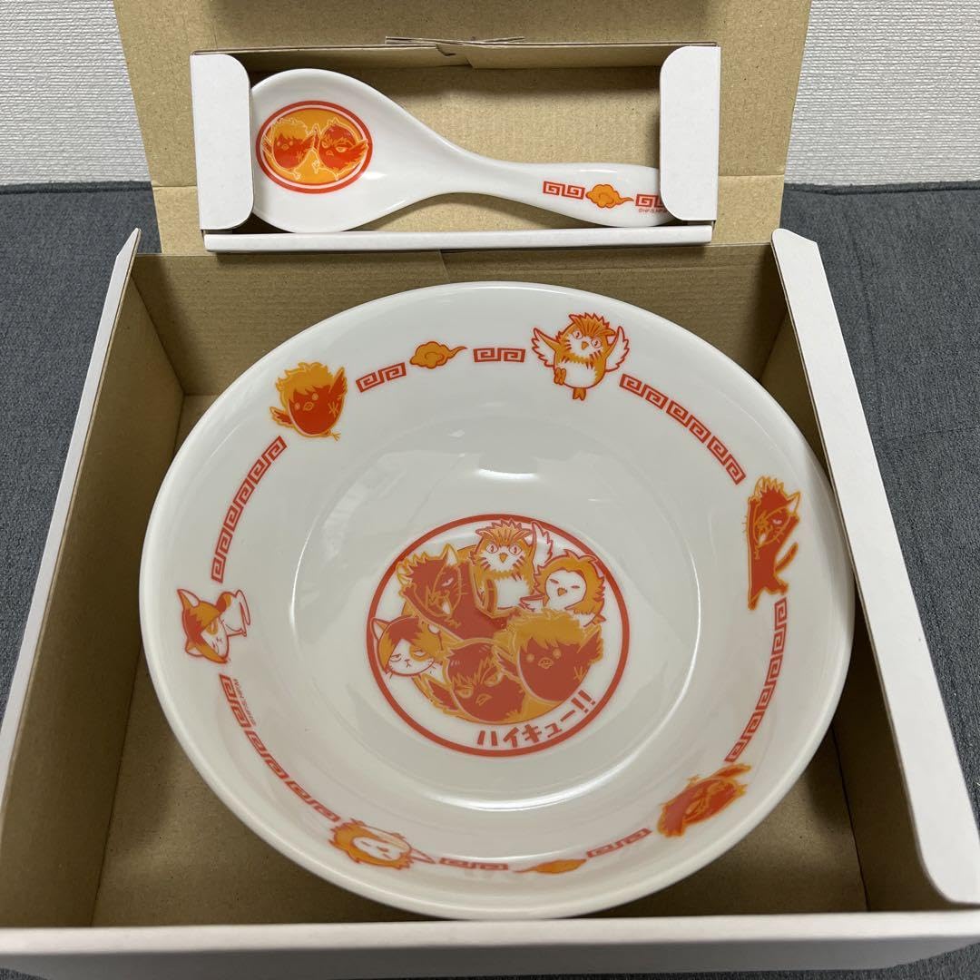 Amazon.co.jp: ハイキュー??ラーメンどんぶり&れんげセット